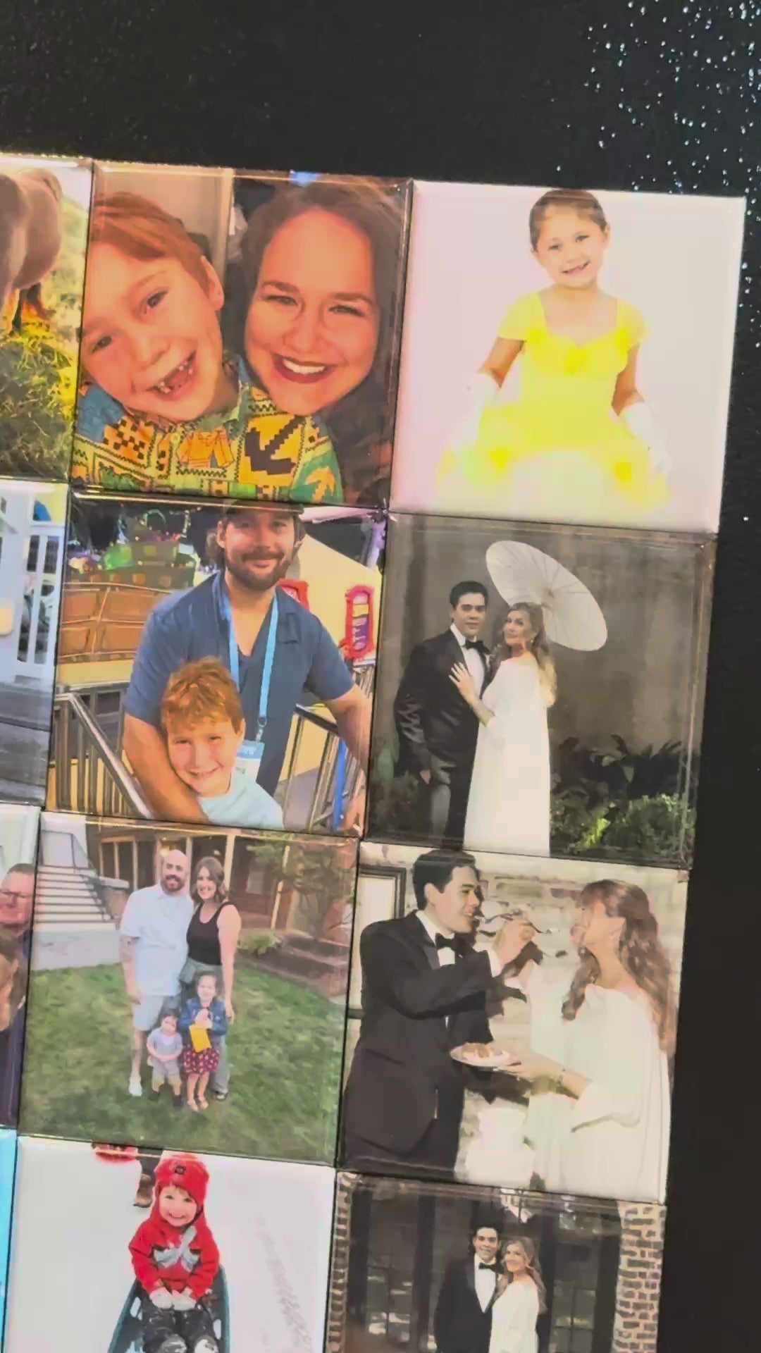 Load video: photo magnet collage